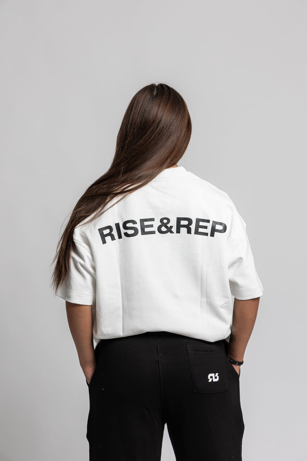 RISE&REP SIGNATURE OVERSIZED TEE - VIT