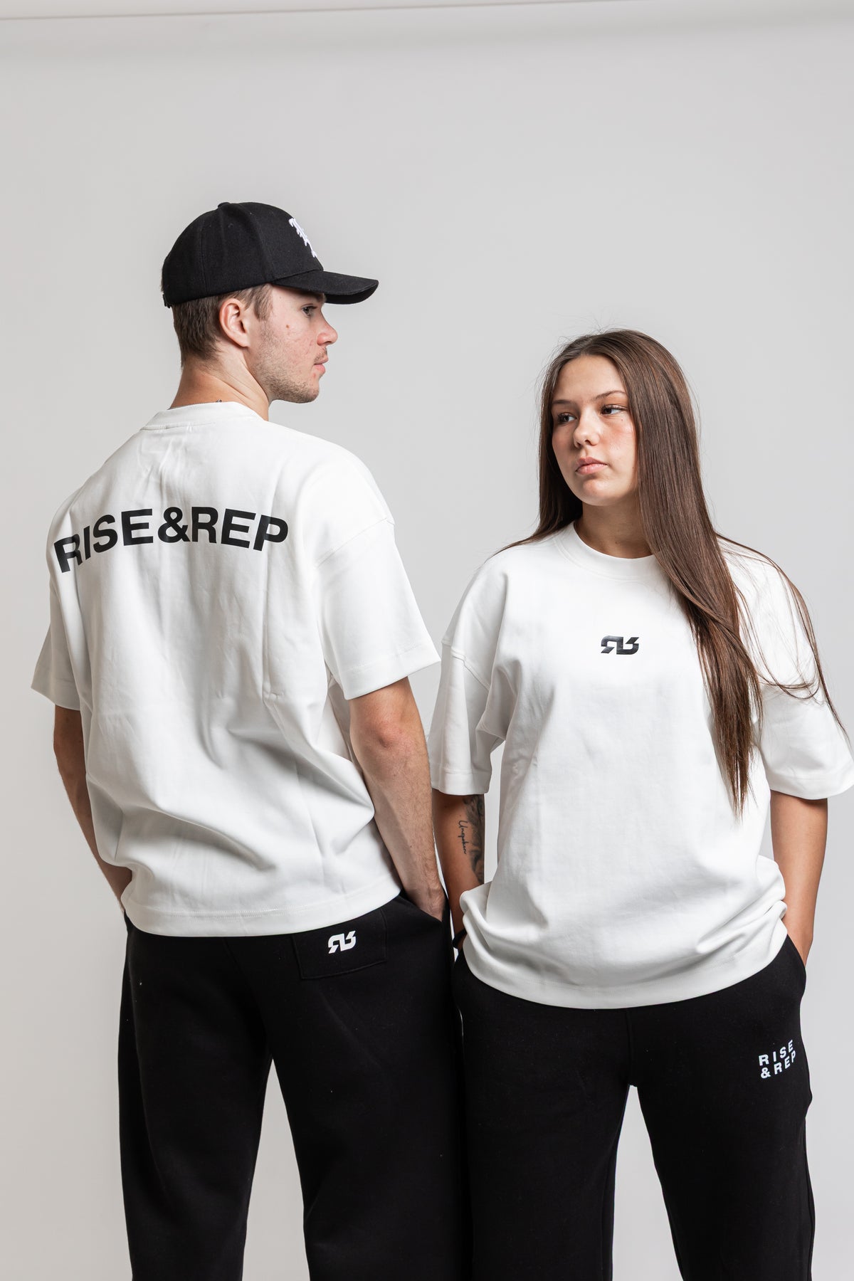 RISE&REP SIGNATURE OVERSIZED TEE - VIT